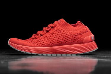Nobull Knit Runner Women's Running Shoes Light Red | Australia (PA8694)